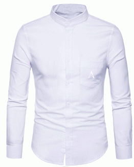 white-collaress-shirt