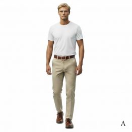 Premium Plain Pure White Cotton T-Shirt – Soft Everyday Tee